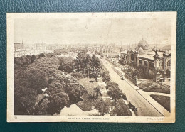 1037 ARGENTINA BUENOS AIRES PLAZA SAN MARTIN PANORAMIC REAL PHOTO RARE POSTCARD - Argentine