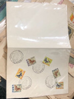 SOUTH VIET  NAM STAMPS F D C- On Certified Paper (20-8-1968(PAPILLONS-CAC LOAI BUOM)1pcs  Good Quality - Viêt-Nam