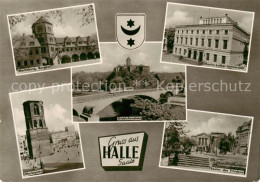 73868882 Halle Saale Moritzburg Burghof Giebichenstein Martin Luther Universitae - Halle (Saale)