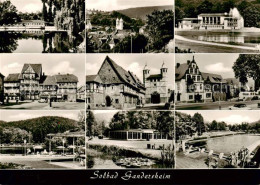 73868866 Bad Gandersheim Seeterrassen Panorama Kurhaus Markt Stiftskirche Abtei  - Bad Gandersheim