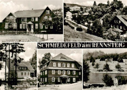 73868841 Schmiedefeld Rennsteig FDGB Erholungsheim Berghof Teilansicht HO Gastst - Autres & Non Classés