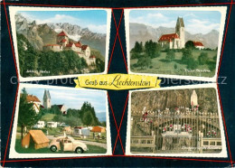 73868802 Liechtenstein Fuerstentum Schloss Vaduz Kirche Bendern Campingplatz Lou - Liechtenstein