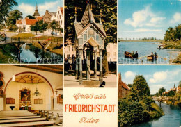 73868799 Friedrichstadt Eider Orts Und Teilansichten Eiderpartien Friedrichstadt - Autres & Non Classés