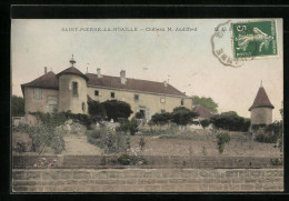 CPA St-Pierre-la-Noaille, Chateau M. Audiffred  - Autres & Non Classés