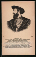 CPA Illustrateur Francois 1er  - Familles Royales
