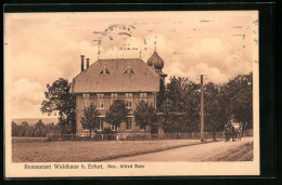 AK Erfurt, Restaurant Waldhaus  - Erfurt