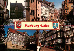 73834342 Marburg Lahn Oberer Marktplatz Fachwerkhaeuser Marburg Lahn - Marburg