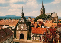 73834330 Oberursel Taunus Marktkurs Und Kath Kirche Mit Taunuspanorama Oberursel - Oberursel