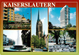 73834211 Kaiserslautern Teilansichten Brunnen Kirche Rathaus Marktplatz Kaisersl - Kaiserslautern