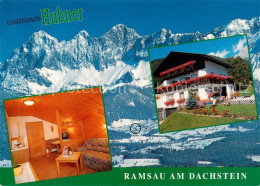 73834208 Ramsau  Berchtesgaden Gaestehaus Hubner Zimmer Dachstein Panorama  - Berchtesgaden