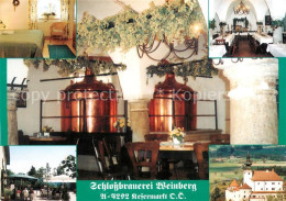 73834188 Kefermarkt Schlossbrauerei Weinberg Gasthaus Biergarten  Kefermarkt - Sonstige & Ohne Zuordnung