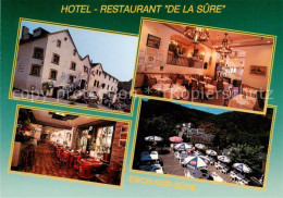 73834184 Esch-sur-Sure Hotel Restaurant De La Sure Gastraeume Terrasse - Sonstige & Ohne Zuordnung