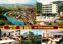 73834164 Bad Muenster Stein Ebernburg Fliegeraufnahme Kurklinik Der LVA Speisesa - Sonstige & Ohne Zuordnung