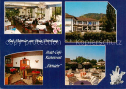 73834163 Bad Muenster Stein Ebernburg Hotel Restaurant Edelstein Speisesaal Terr - Sonstige & Ohne Zuordnung