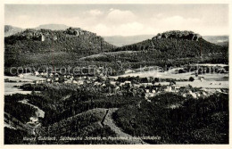 73801474 Gohrisch Saechsische Schweiz Mit Papststein Und Gohrischstein Gohrisch - Gohrisch