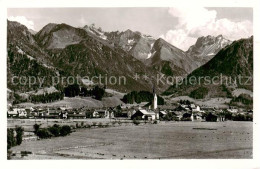 73801444 Oberstdorf Panorama Mit Krottenkopf Und Kratzer Oberstdorf - Oberstdorf