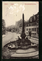 AK Erfurt, Anger, Monumentalbrunnen Aus Der Vogelschau  - Erfurt