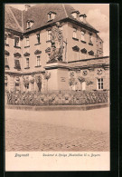 AK Bayreuth, Denkmal Des Königs Maximilian II. Von Bayern  - Bayreuth