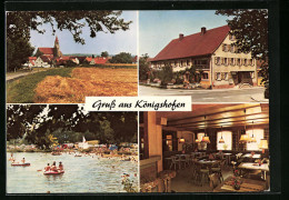 AK Königshofen / Bechhofen, Badesee Und Gasthaus Stern  - Bad Königshofen