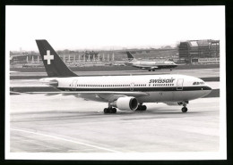 Fotografie Flugzeug Airbus A300, Passagierflugzeug Der Swissair, Kennung HB-IPB  - Aviation