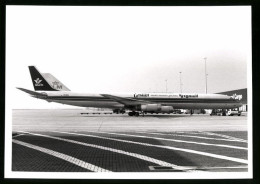Fotografie Flugzeug Douglas DC-8, Frachtflugzeug Der Saudi Arabian Airways, Kennung EI-BNA  - Aviation