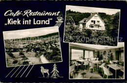 73709965 Bueschergrund Freudenberg Cafe-Restaurant Kiek Int Land Innen- Und Auss - Autres & Non Classés