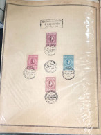 SOUTH VIET  NAM STAMPS F D C- On Certified Paper (26-10-1958(PERSONNE HUMAINE)1pcs  Good Quality - Viêt-Nam