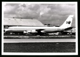 Fotografie Flugzeug Boeing 707, Passagierflugzeug Der Satt, Kennung F-OGIV  - Luftfahrt