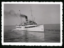 Fotografie Dampfer Frigga, Passagierschiff Auf See  - Boten