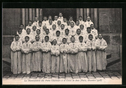 CPA Croix De Bois, La Manecanterie Des Petits Chanteurs A La Croix De Bois, 1908  - Autres & Non Classés