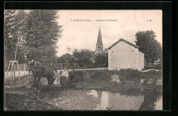 CPA Baugy, Le Pont St-Martin  - Baugy