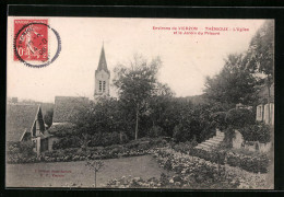 CPA Thénioux, L`Eglise Et Le Jardin Du Prieure  - Other & Unclassified