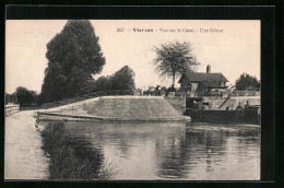 CPA Vierzon, Vue Sur Le Canal  - Vierzon