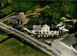 73709721 Langenei Hotel Pension Heinrich Schweinsberg Fliegeraufnahme Langenei - Sonstige & Ohne Zuordnung