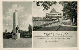 73709549 Muelheim Ruhr Wasserbahnhof-Pionier-denkmal Am Wasserbahnhof Muelheim R - Muelheim A. D. Ruhr
