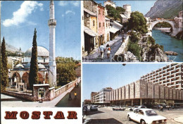 72536520 Mostar Moctap Mosche Dorfmotiv Strassenpartie Mostar - Bosnien-Herzegowina