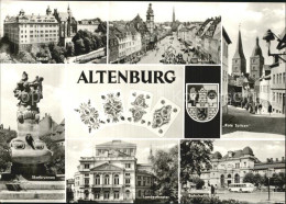 72530623 Altenburg Thueringen Schloss Landestheater Bahnhof Rote Spitzen Skatbru - Altenburg