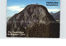 72530457 Thiersee Pendling Schutzhaus Brandenberger Alpen Fliegeraufnahme Vorder - Altri & Non Classificati