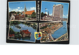 72530345 Flensburg St Nikolai Und Suedermarkt Rathaus Fliegeraufnahmen Gluecksbu - Flensburg