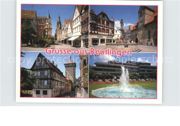 72530339 Reutlingen Strassenpartie Brunnen Stadtturm Springbrunnen Reutlingen - Reutlingen