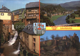 72530248 Saarburg Saar Wasserfall Saarpartie Schloss Saarburg - Saarburg