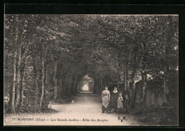 CPA Aubigny, Les Grands Jardins, Allée Des Soupirs  - Autres & Non Classés