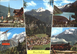 72377210 Mayrhofen Zillertal Ahornspitze Dorfbild Bergbahn Mayrhofen - Other & Unclassified