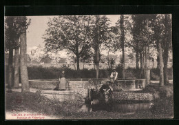 CPA Les Aix-D`Angillon, Fontaine De Valentigny  - Les Aix-d'Angillon