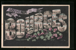 CPA Bourges, Souvenir, Motive Aus Dem Ort  - Bourges