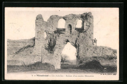 CPA Ménétréol, Les Aubelles - Ruines D`un Ancien Monastere  - Other & Unclassified