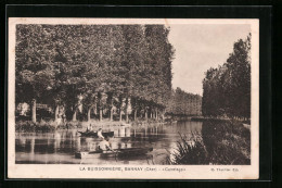 CPA Bannay, La Buissonniere - Canotage  - Autres & Non Classés