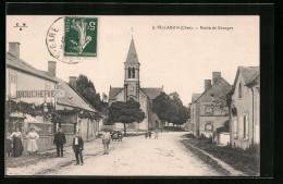 CPA Villabon, Route De Bourges  - Bourges