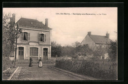 CPA Savigny-en-Sancerre, La Poste  - Sancerre