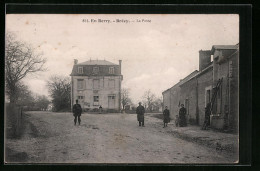 CPA Brécy, La Poste  - Autres & Non Classés